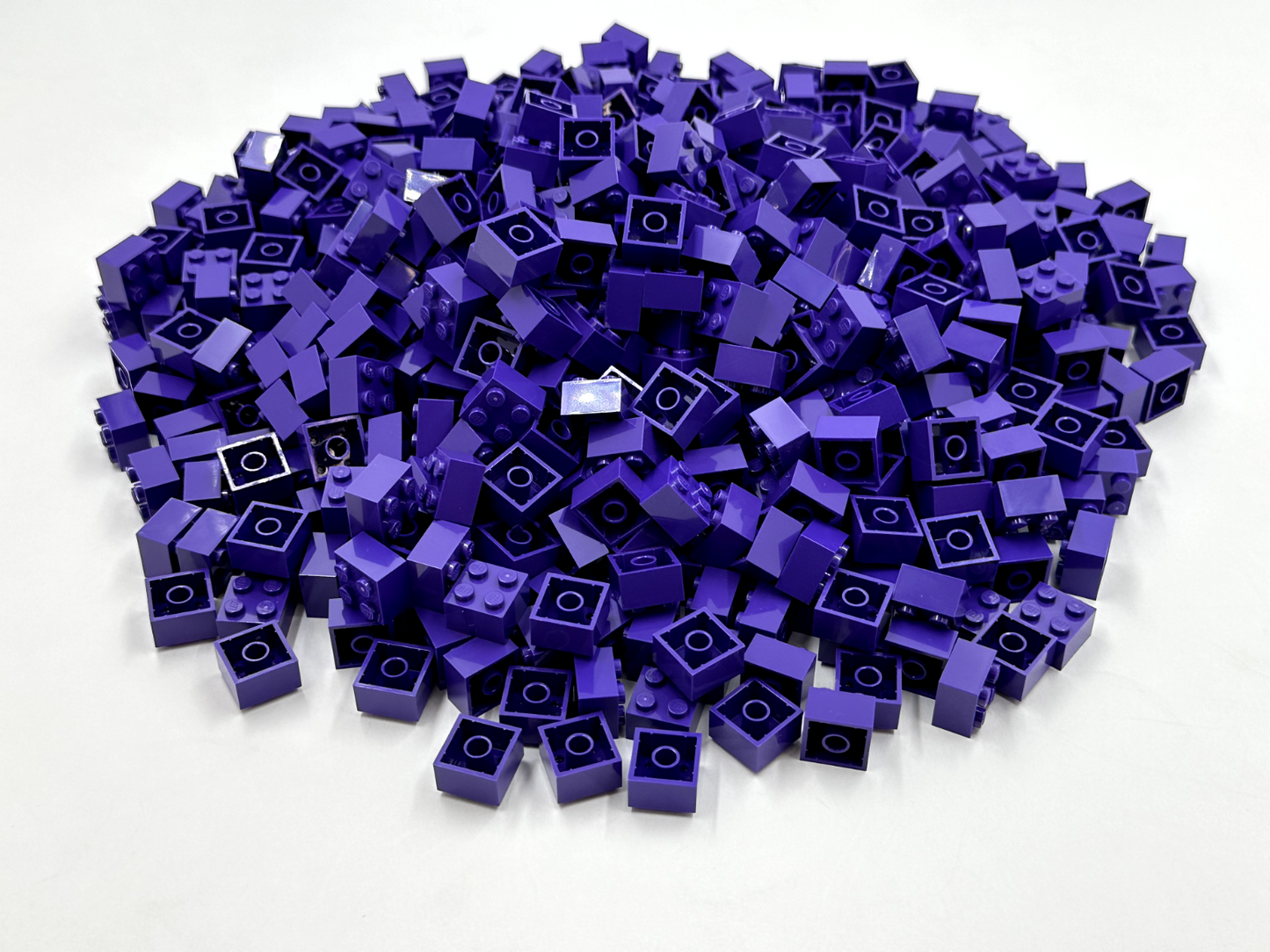 LEGO Pack of 100x New Dark Purple Brick 2 x 2 BULK BRICKS