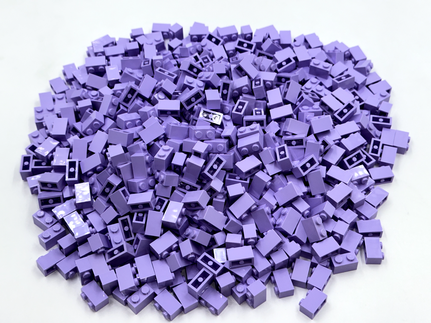 LEGO Pack of 100x New Lavender Brick 1 x 2 BULK BRICKS