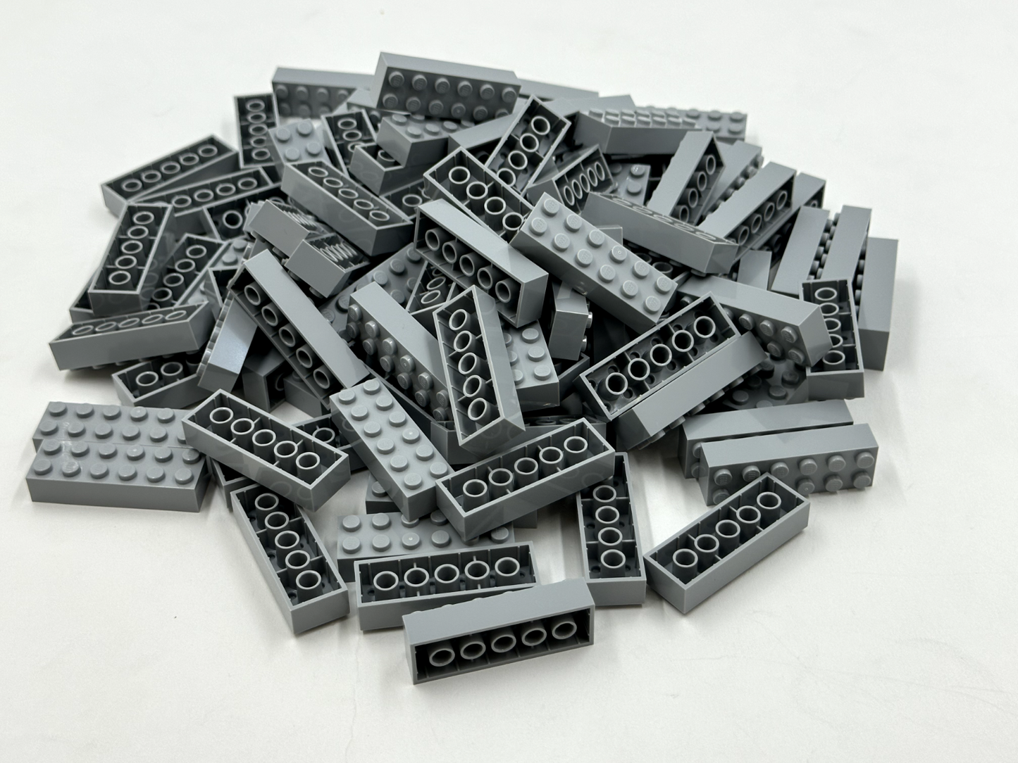 LEGO Pack of 200x New Light Bluish Gray Brick 2 x 6 BULK BRICKS