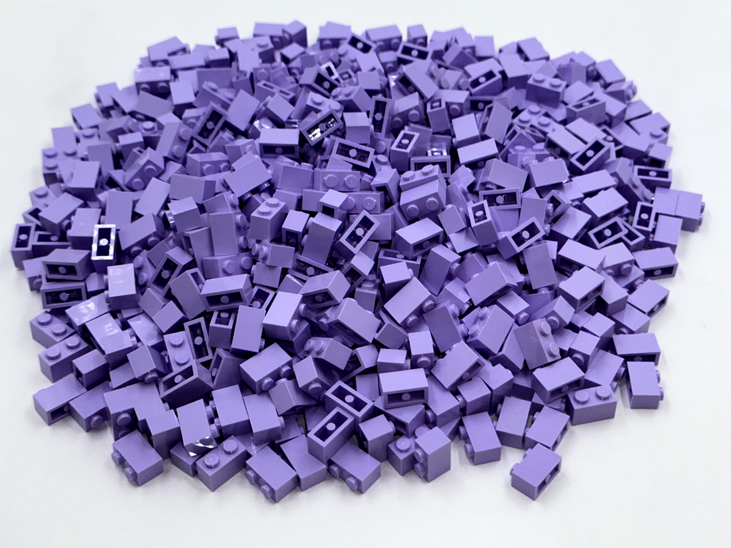 LEGO Pack of 100x New Lavender Brick 1 x 2 BULK BRICKS