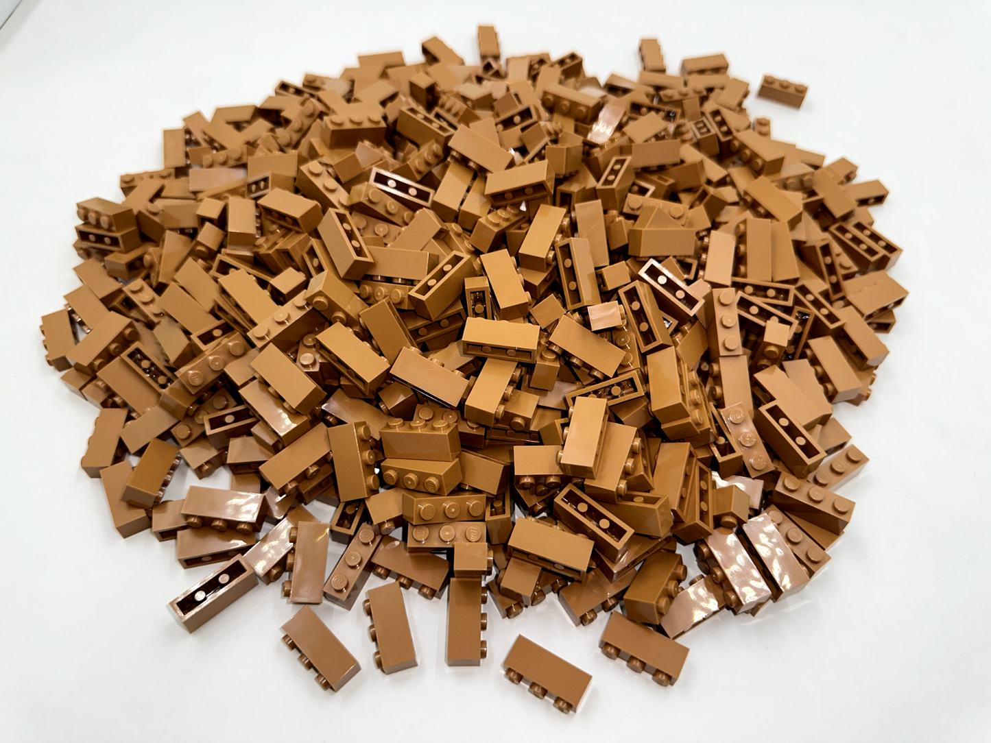 LEGO Pack of 200x New Medium Nougat Brick 1 x 3 BULK BRICKS