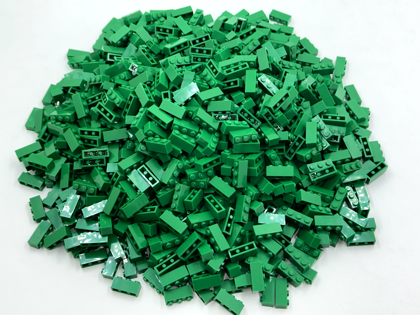 LEGO Pack of 100x New Green Brick 1 x 3 BULK BRICKS