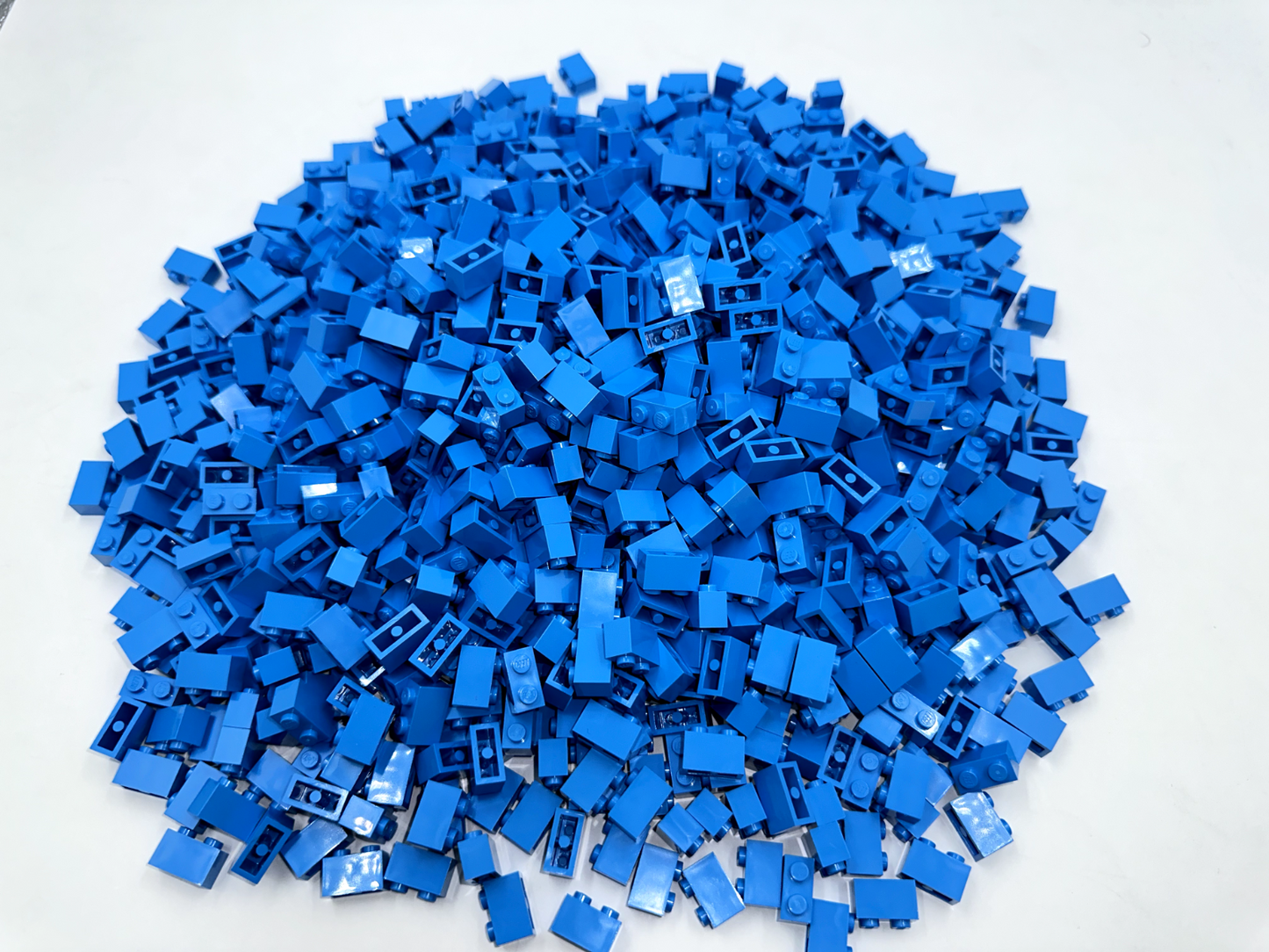 LEGO Pack of 200x New Dark Azure Brick 1 x 2 BULK BRICKS