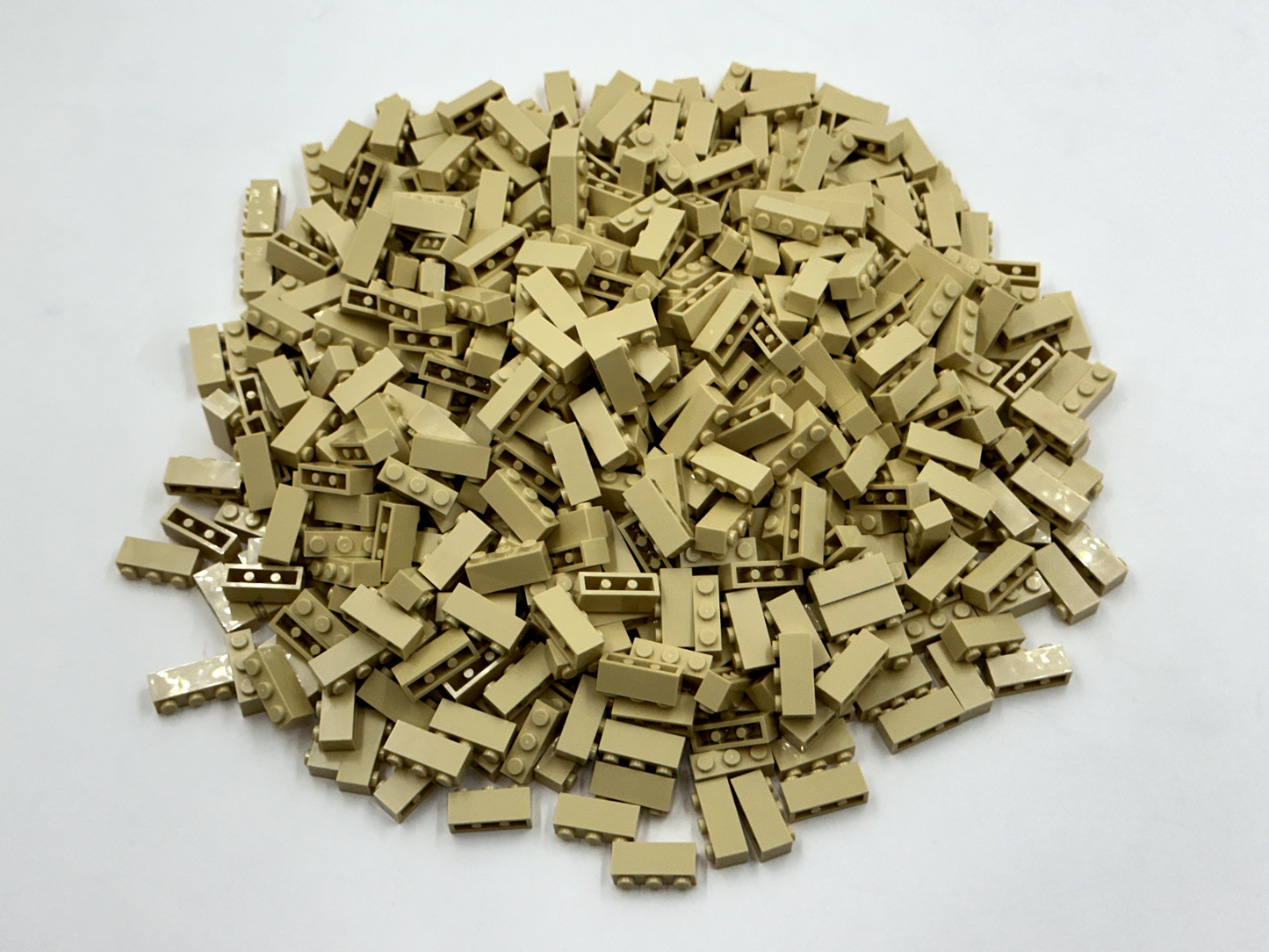 LEGO Pack of 200x New Tan Brick 1 x 3 BULK BRICKS