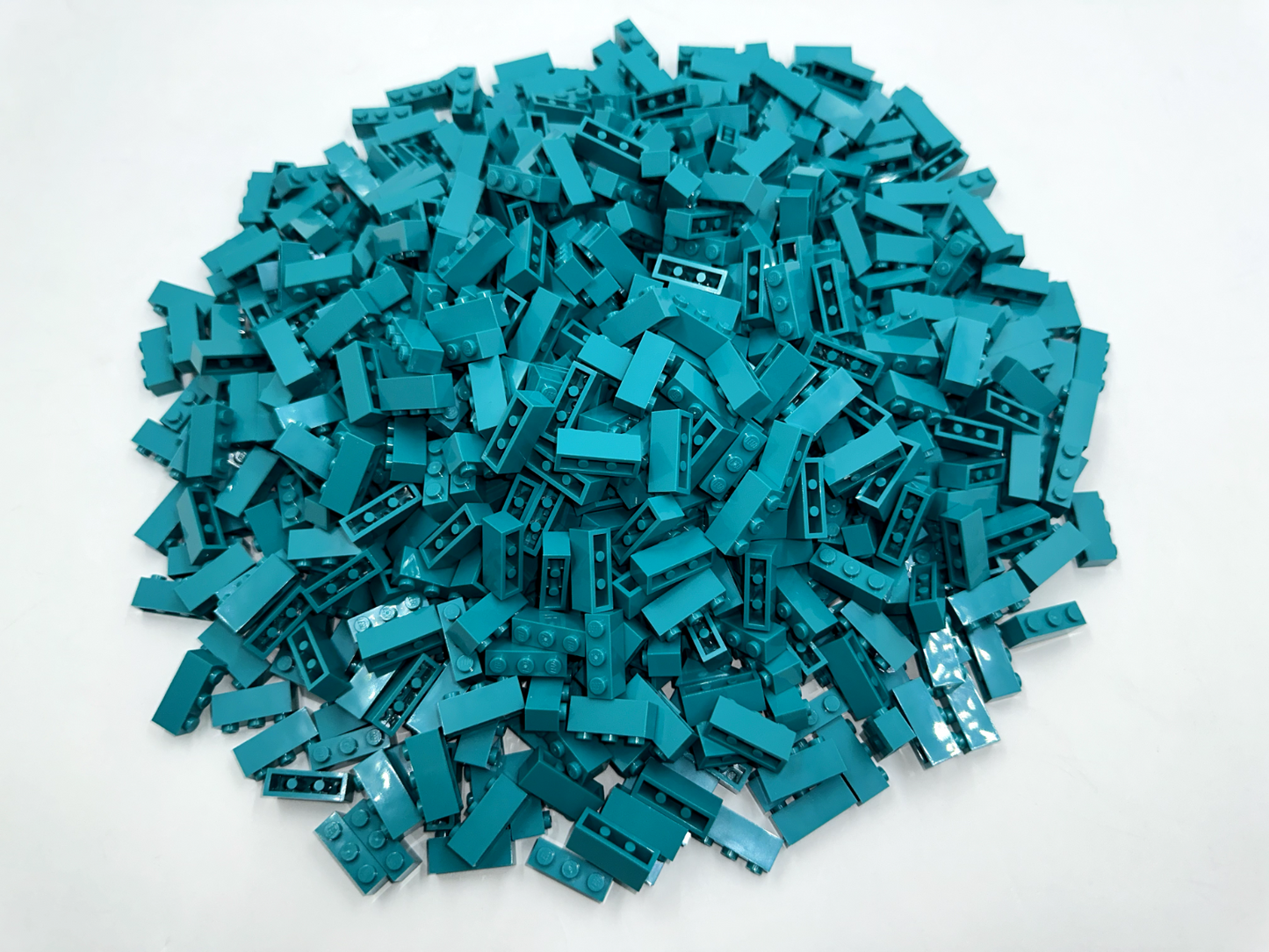 LEGO Pack of 200x New Dark Turquoise Brick 1 x 3 BULK BRICKS