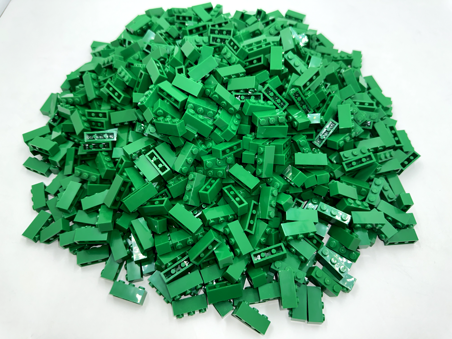 LEGO Pack of 200x New Green Brick 1 x 3 BULK BRICKS