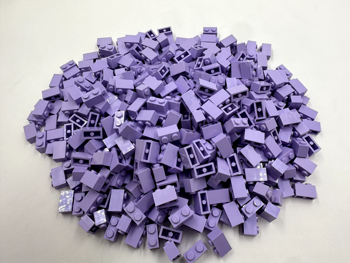 LEGO Pack of 100x New Lavender Brick 1 x 2 BULK BRICKS