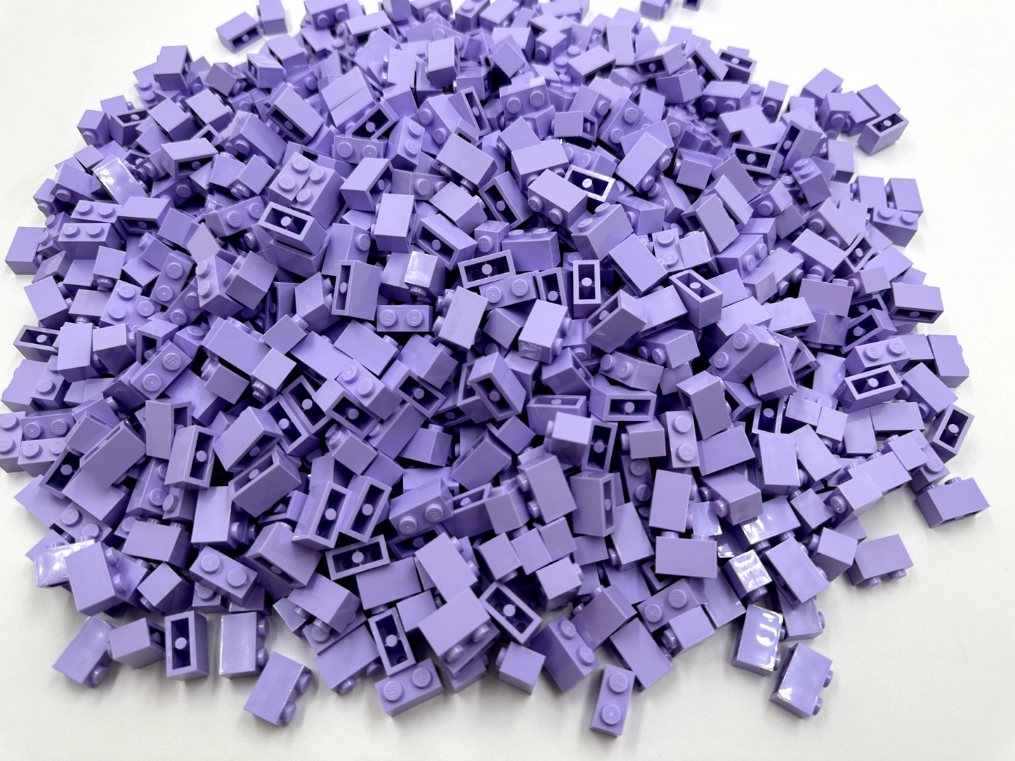 LEGO Pack of 100x New Lavender Brick 1 x 2 BULK BRICKS