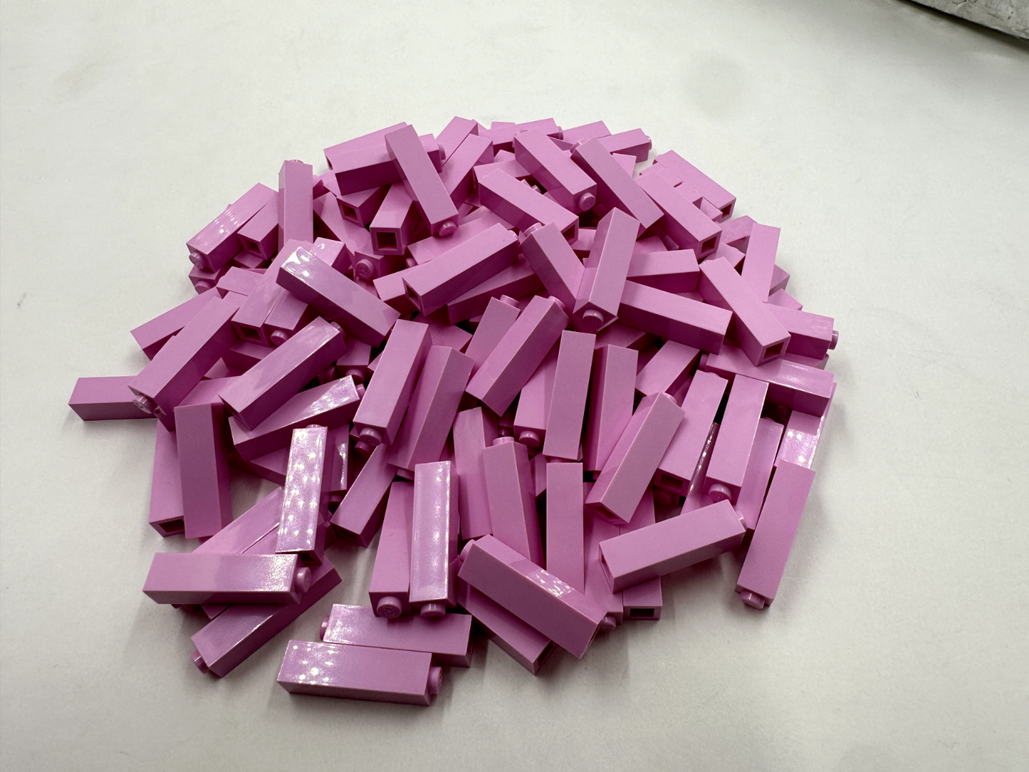 LEGO Pack of 100x New Bright Pink Brick 1 x 1 x 3 BULK BRICKS