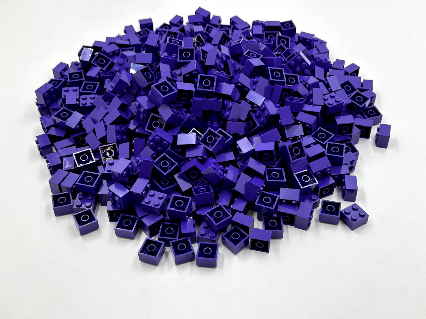 LEGO Pack of 100x New Dark Purple Brick 2 x 2 BULK BRICKS