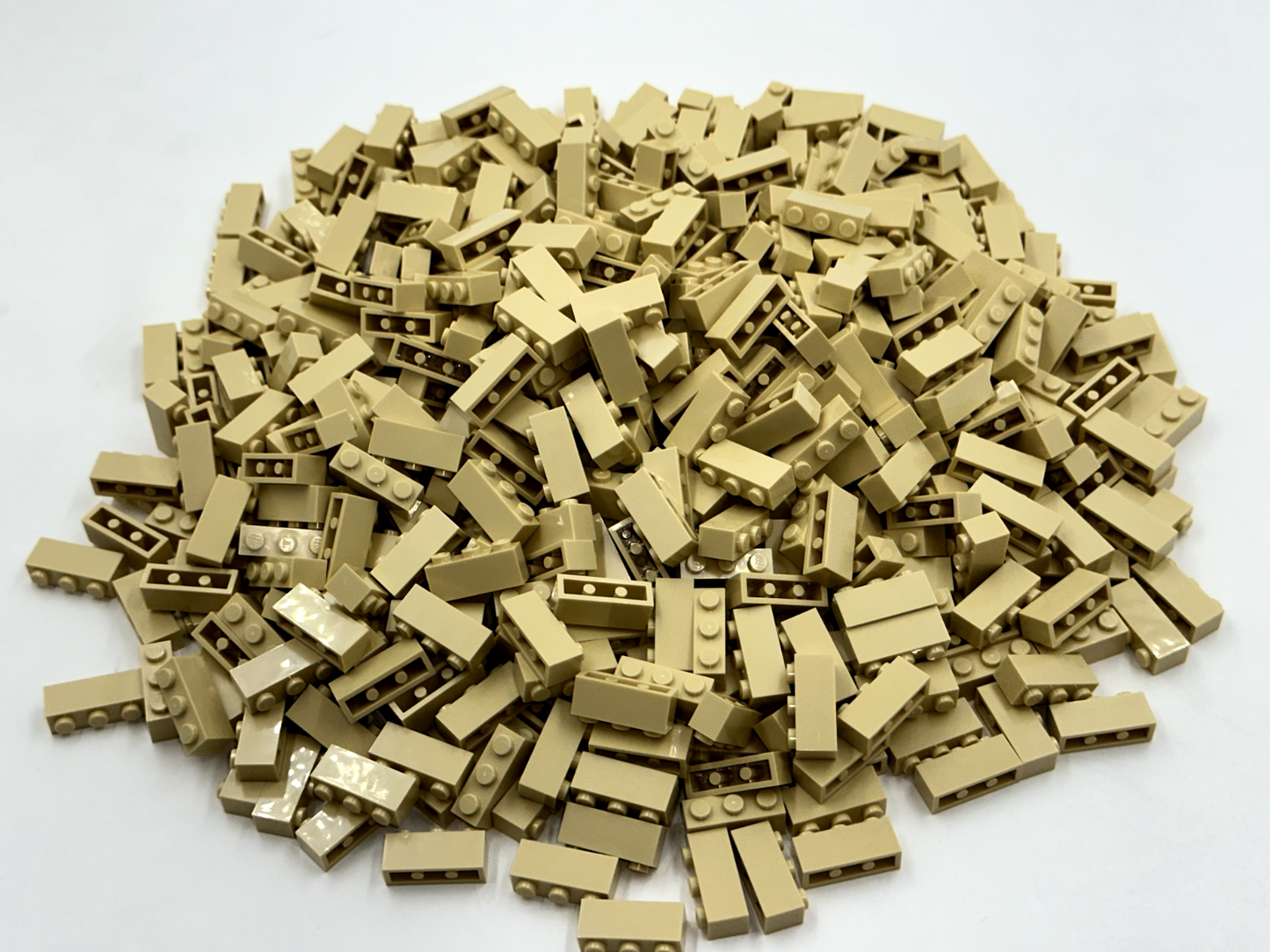LEGO Pack of 200x New Tan Brick 1 x 3 BULK BRICKS