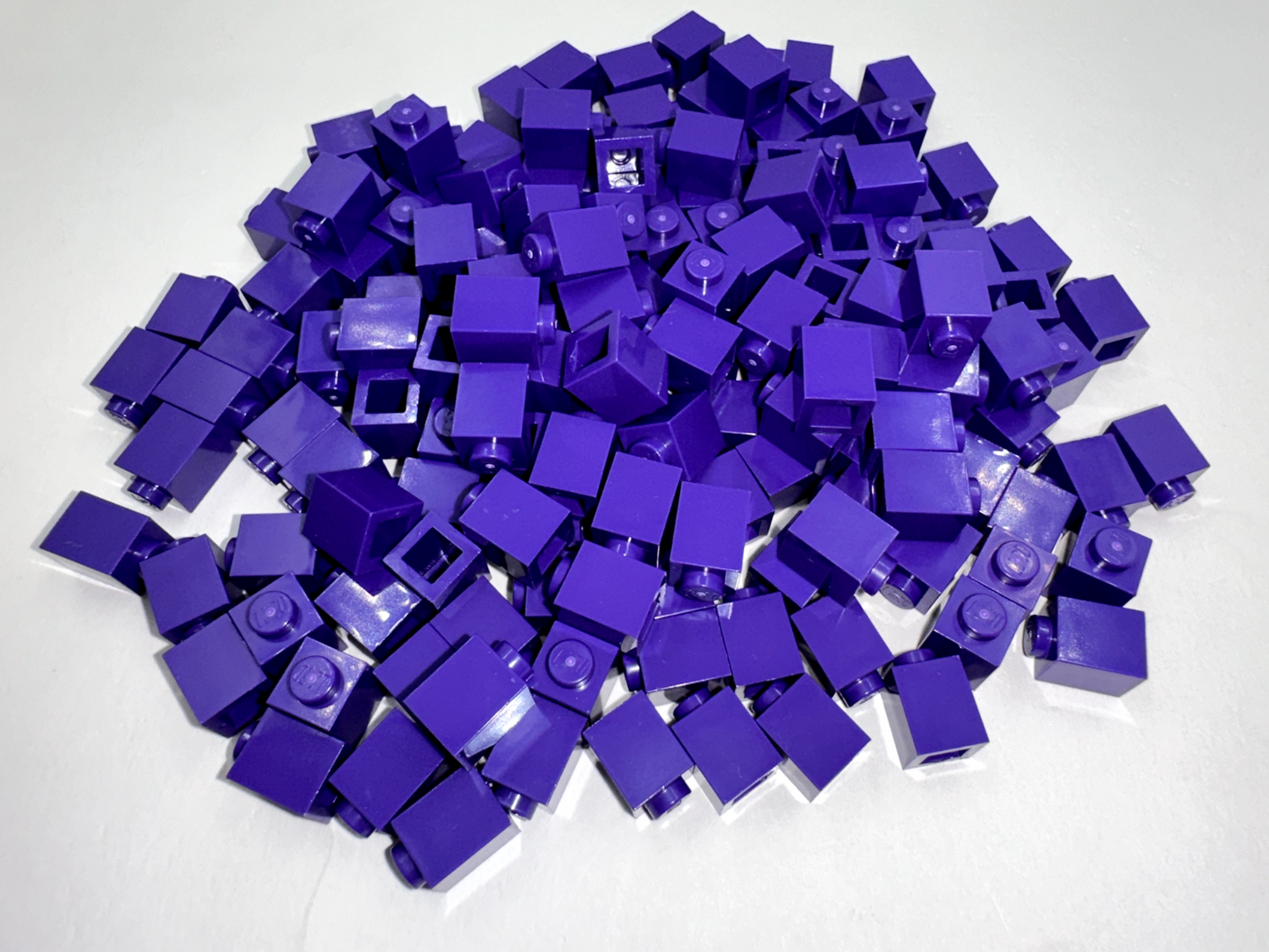LEGO Pack of 100x New Dark Purple Brick 1 x 1 BULK BRICKS