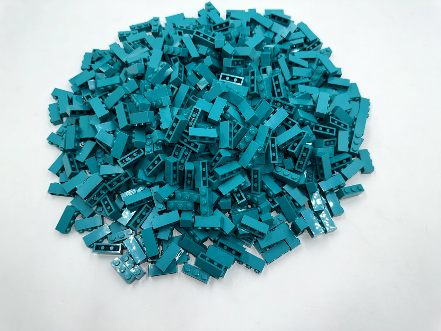 LEGO Pack of 200x New Dark Turquoise Brick 1 x 3 BULK BRICKS