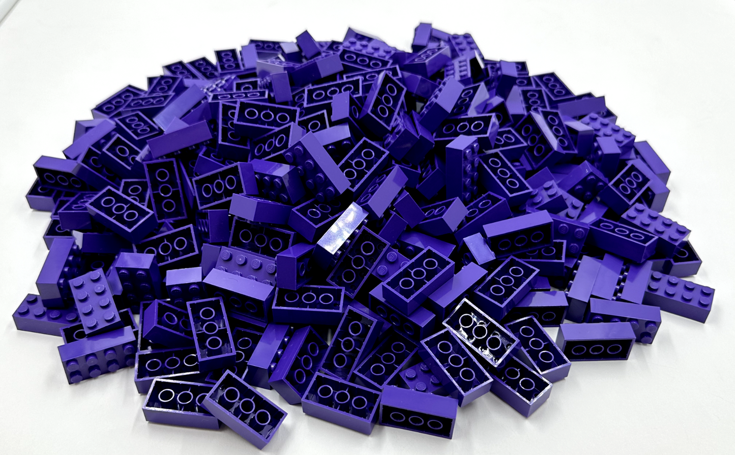 LEGO Pack of 200x New Dark Purple Brick 2 x 4 BULK BRICKS