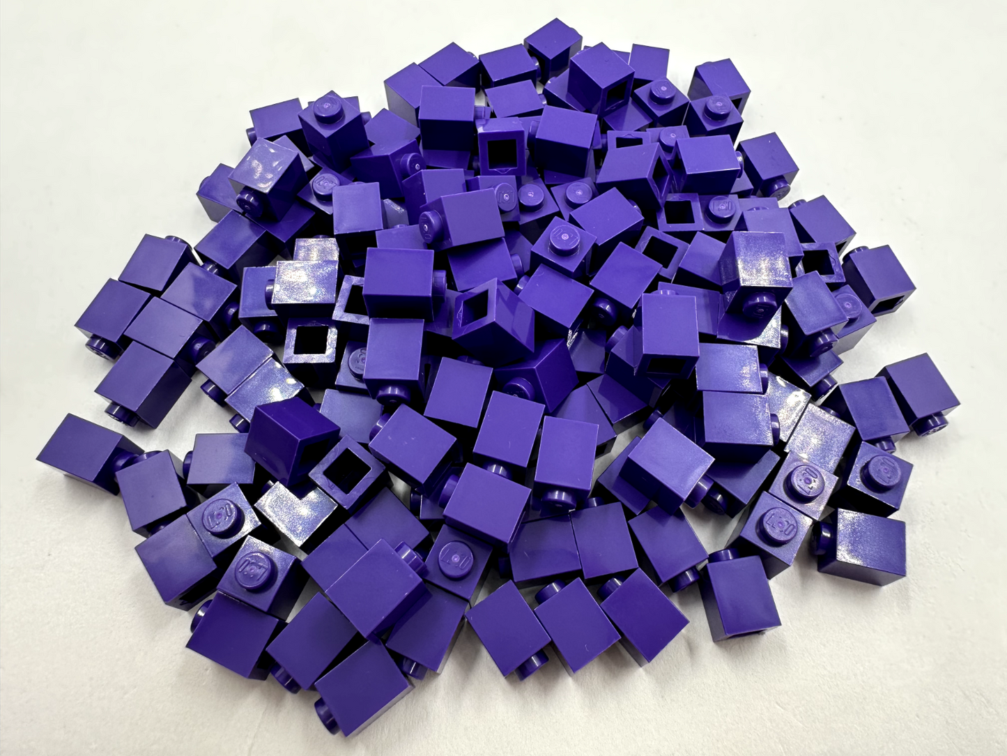 LEGO Pack of 100x New Dark Purple Brick 1 x 1 BULK BRICKS