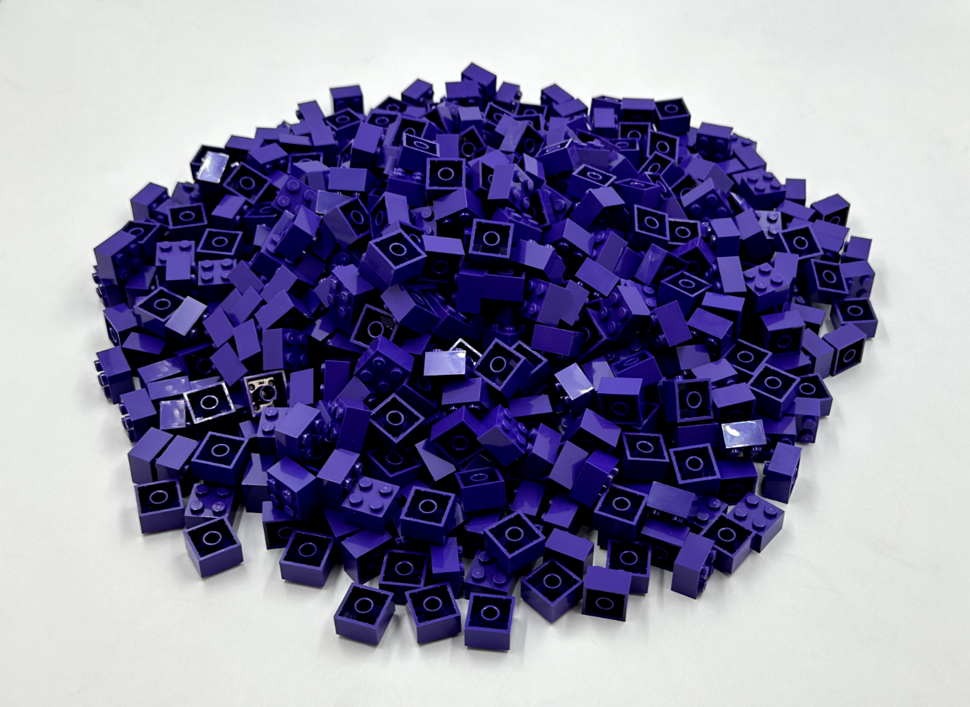 LEGO Pack of 100x New Dark Purple Brick 2 x 2 BULK BRICKS