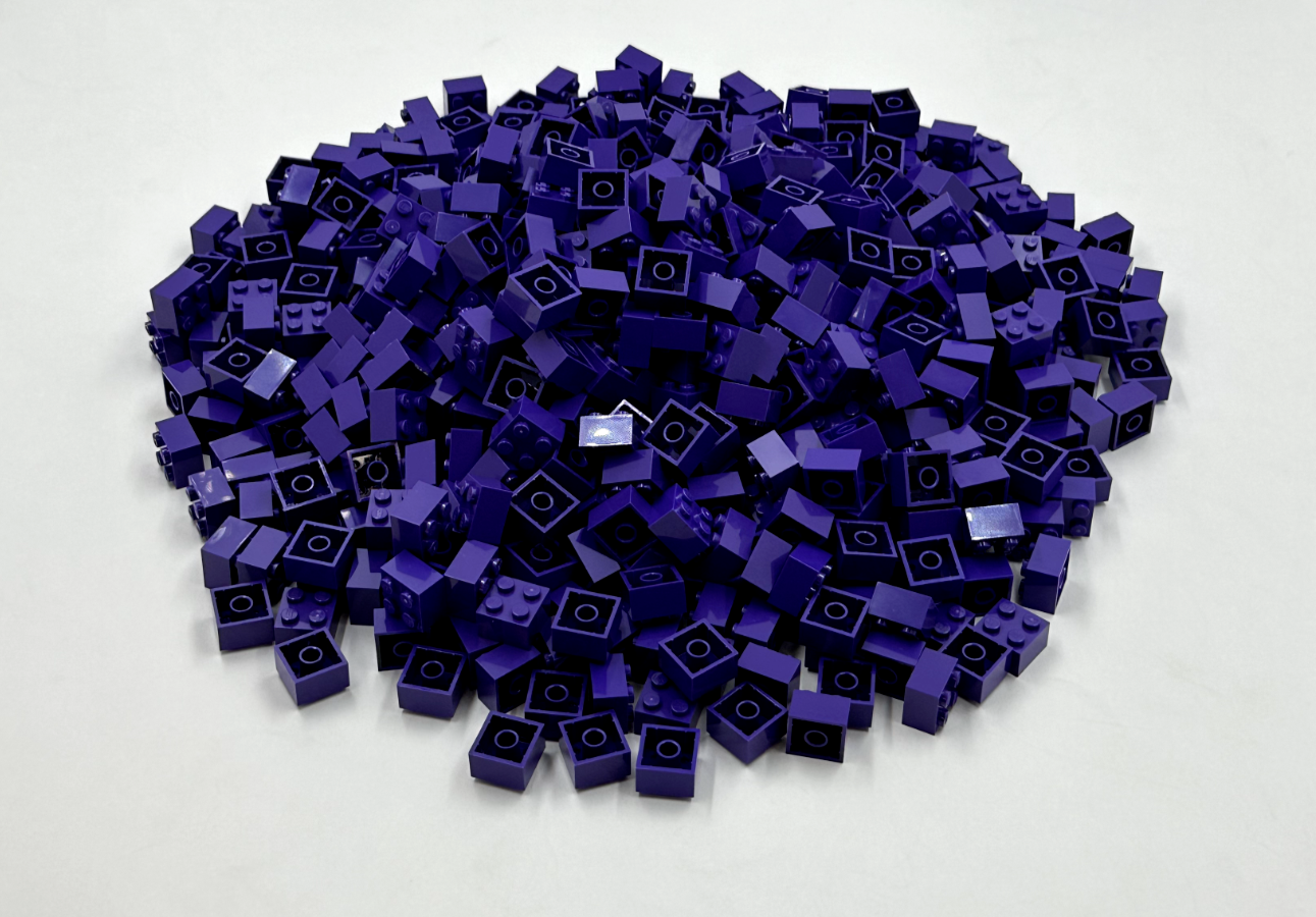 LEGO Pack of 200x New Dark Purple Brick 2 x 2 BULK BRICKS