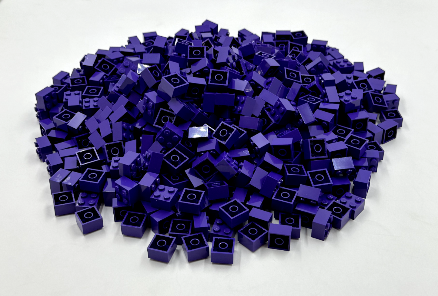 LEGO Pack of 200x New Dark Purple Brick 2 x 2 BULK BRICKS