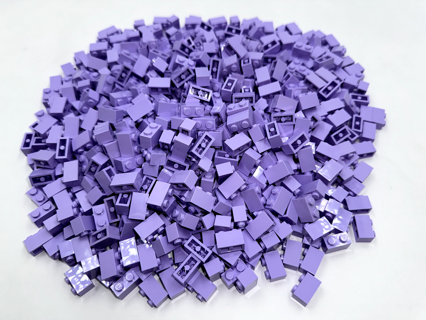 LEGO Pack of 100x New Lavender Brick 1 x 2 BULK BRICKS