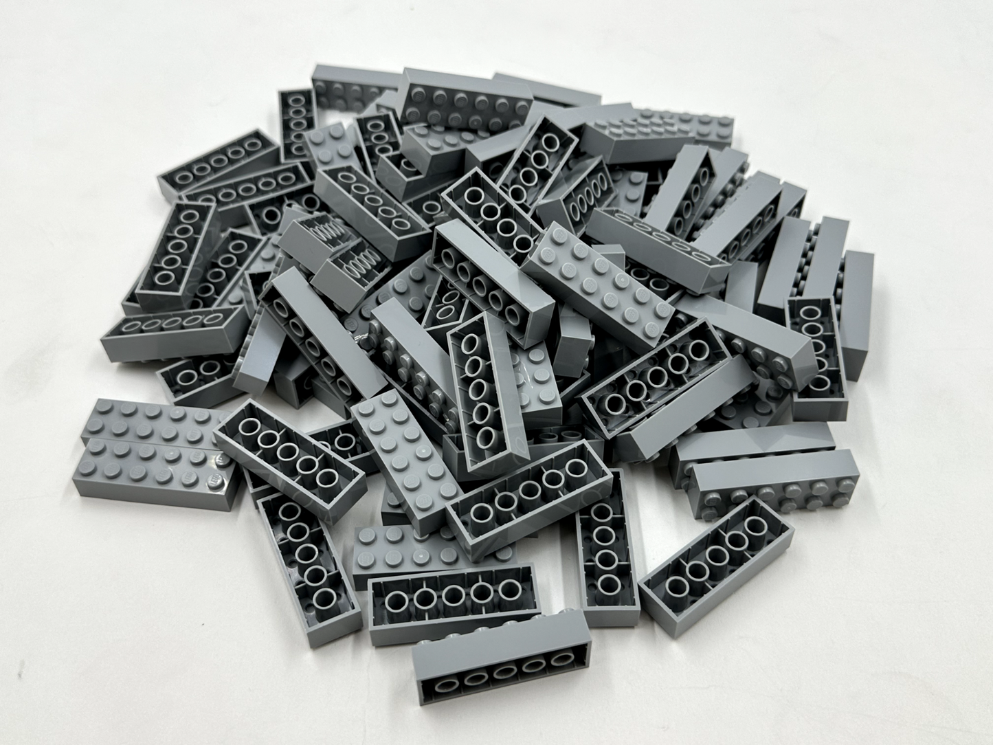 LEGO Pack of 200x New Light Bluish Gray Brick 2 x 6 BULK BRICKS