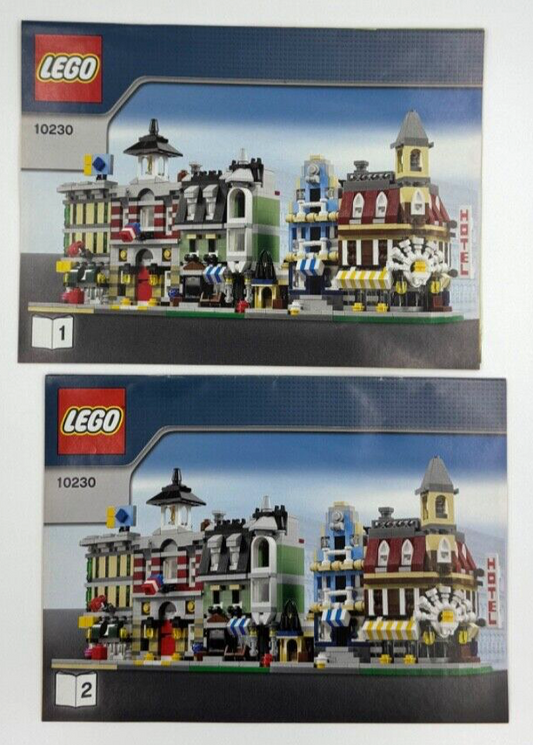INTRUCTIONS ONLY - LEGO Promotional: Mini Modulars (10230)
