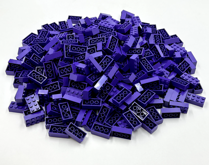 LEGO Pack of 200x New Dark Purple Brick 2 x 4  BULK BRICKS