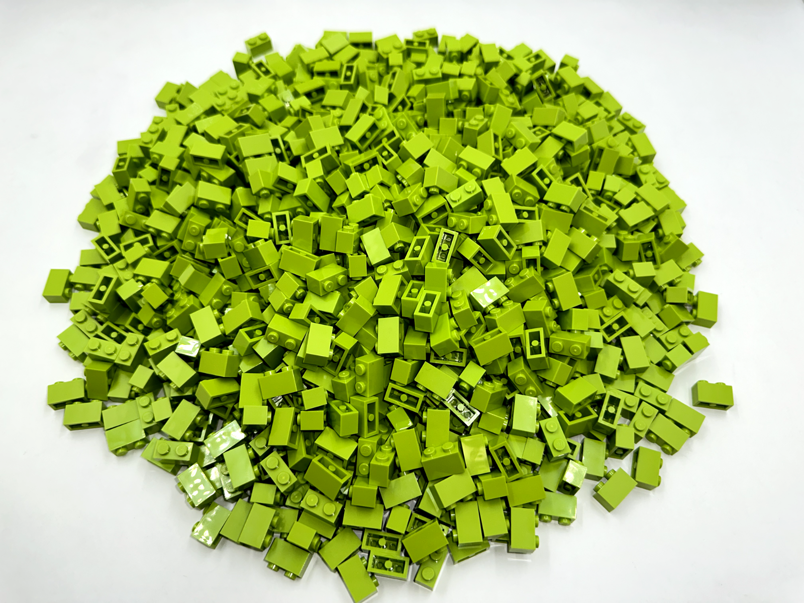 LEGO Pack of 200x New Lime Brick 1 x 2 BULK BRICKS
