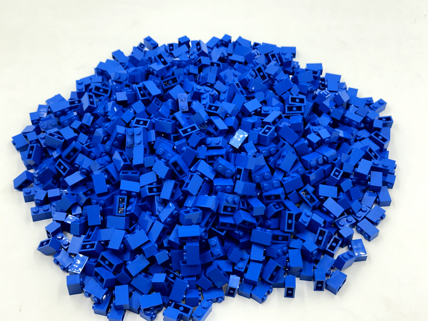 LEGO Pack of 200x New Blue Brick 1 x 2 BULK BRICKS