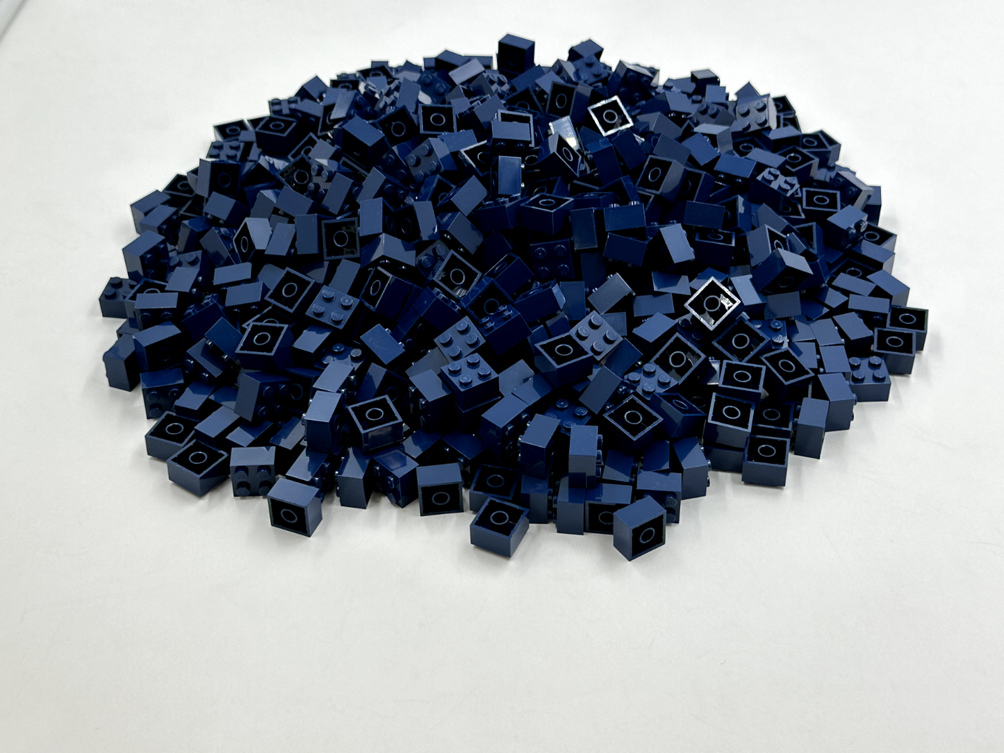 LEGO Pack of 100x New Dark Blue Brick 2 x 2  BULK BRICKS