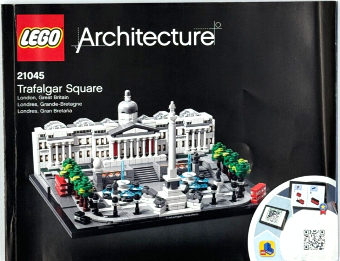 INSTRUCTIONS ONLY - LEGO Architecture - Trafalgar Square (21045)