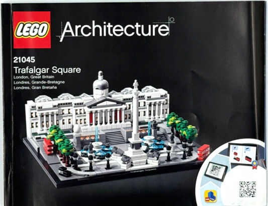INSTRUCTIONS ONLY - LEGO Architecture - Trafalgar Square (21045)