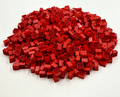 LEGO Pack of 200x New Red Brick 2 x 2  BULK BRICKS