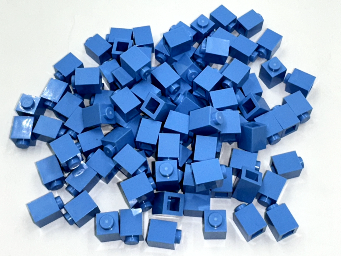 LEGO Pack of 200x New Medium Blue Brick 1 x 1  BULK BRICKS