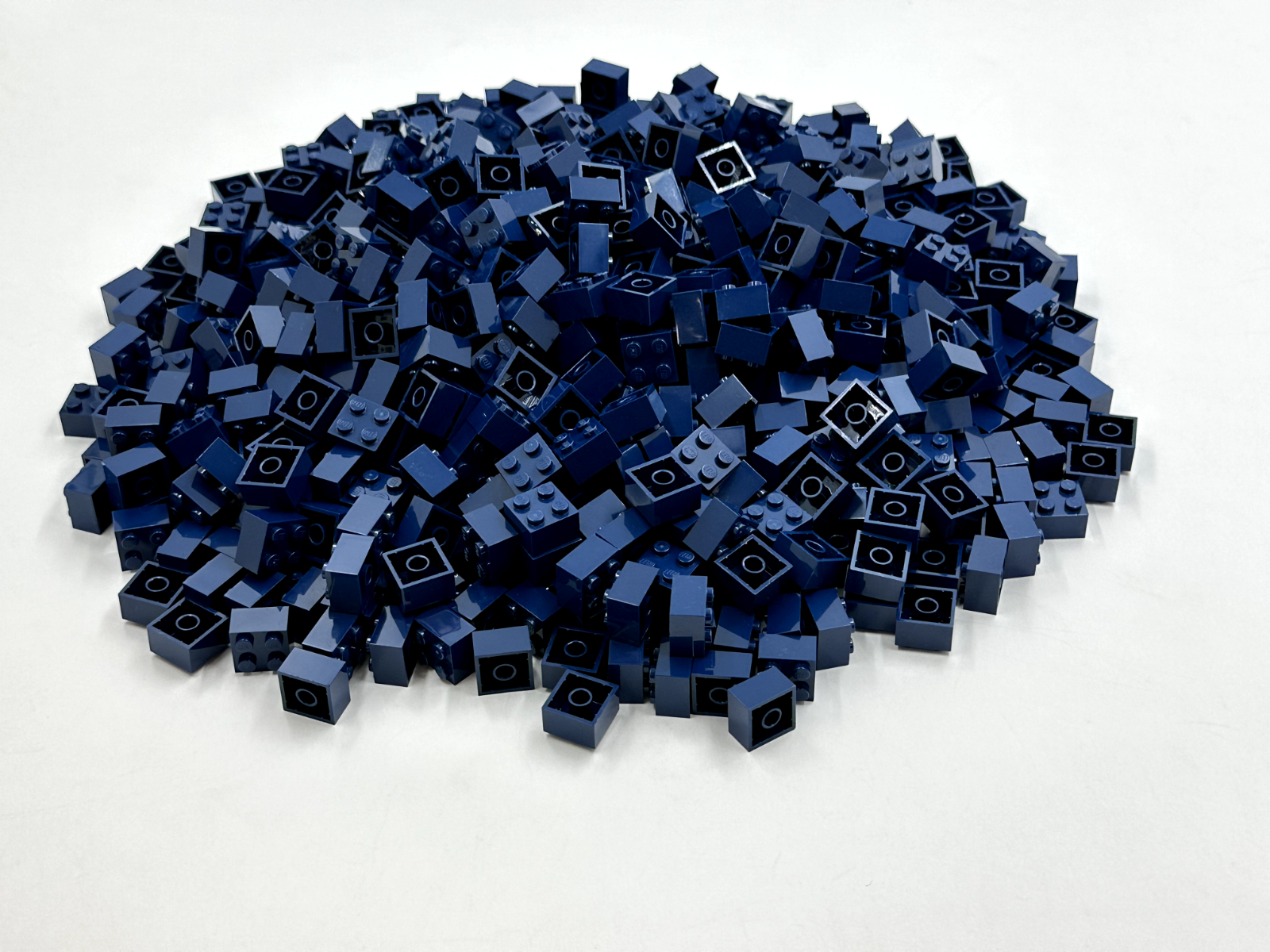 LEGO Pack of 100x New Dark Blue Brick 2 x 2  BULK BRICKS