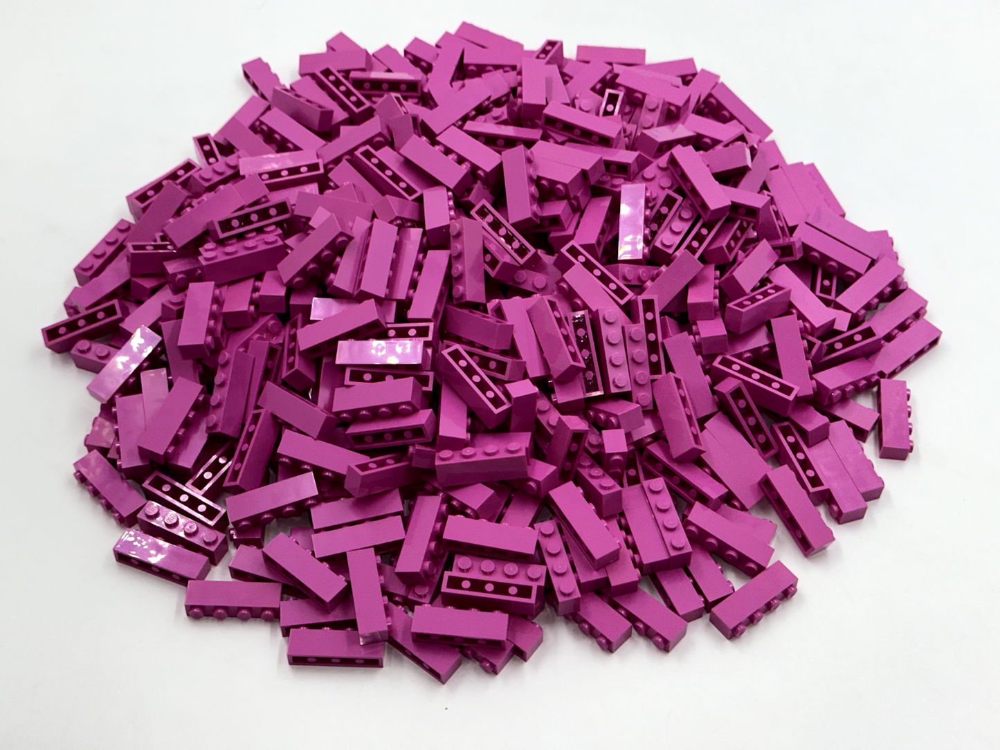 LEGO Pack of 100x New Dark Pink Brick 1 x 4 BULK BRICKS