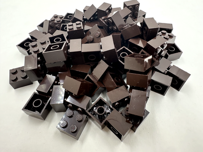 LEGO Pack of 200x New Dark Brown Brick 2 x 2  BULK BRICKS