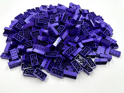 LEGO Pack of 200x New Dark Purple Brick 2 x 4  BULK BRICKS
