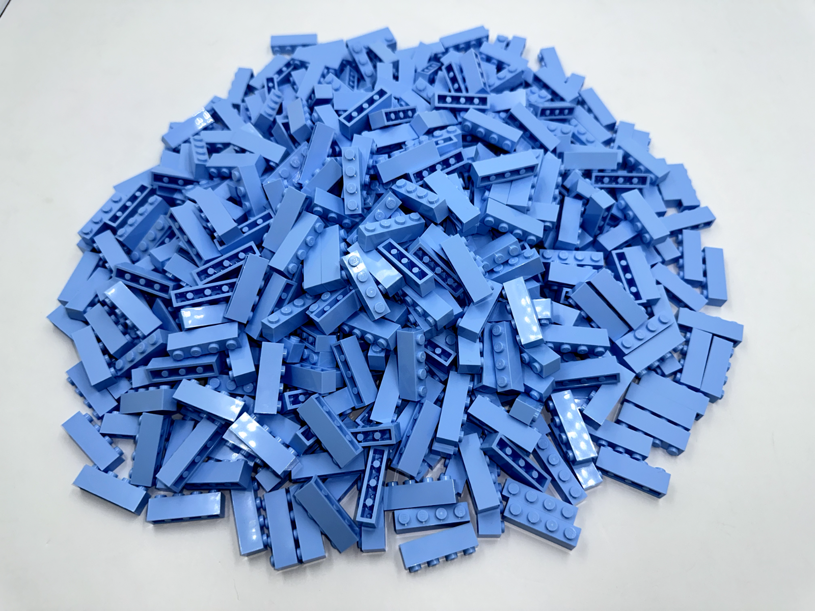 LEGO Pack of 200x New Bright Light Blue Brick 1 x 4 BULK BRICKS