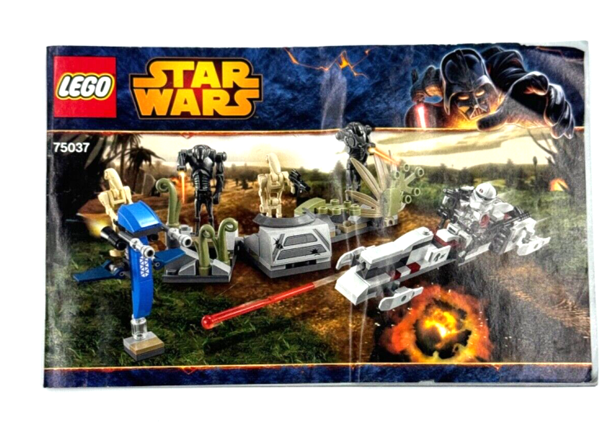 INSTRUCTIONS ONLY - LEGO Star Wars: Battle on Saleucami (75037)