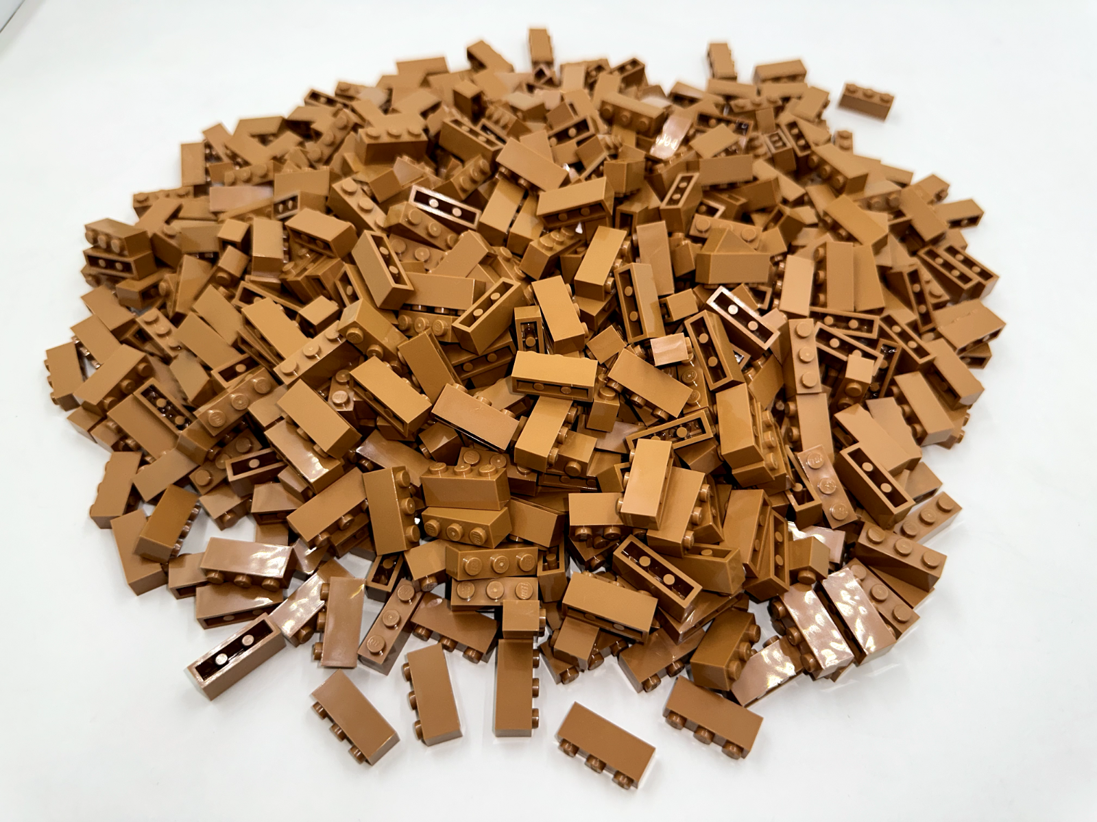 LEGO Pack of 200x New Medium Nougat Brick 1 x 3 BULK BRICKS