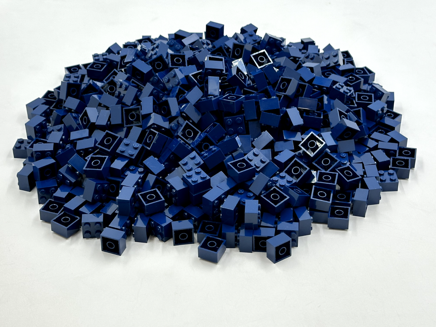 LEGO Pack of 100x New Dark Blue Brick 2 x 2  BULK BRICKS
