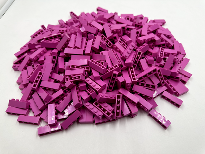 LEGO Pack of 100x New Dark Pink Brick 1 x 4 BULK BRICKS