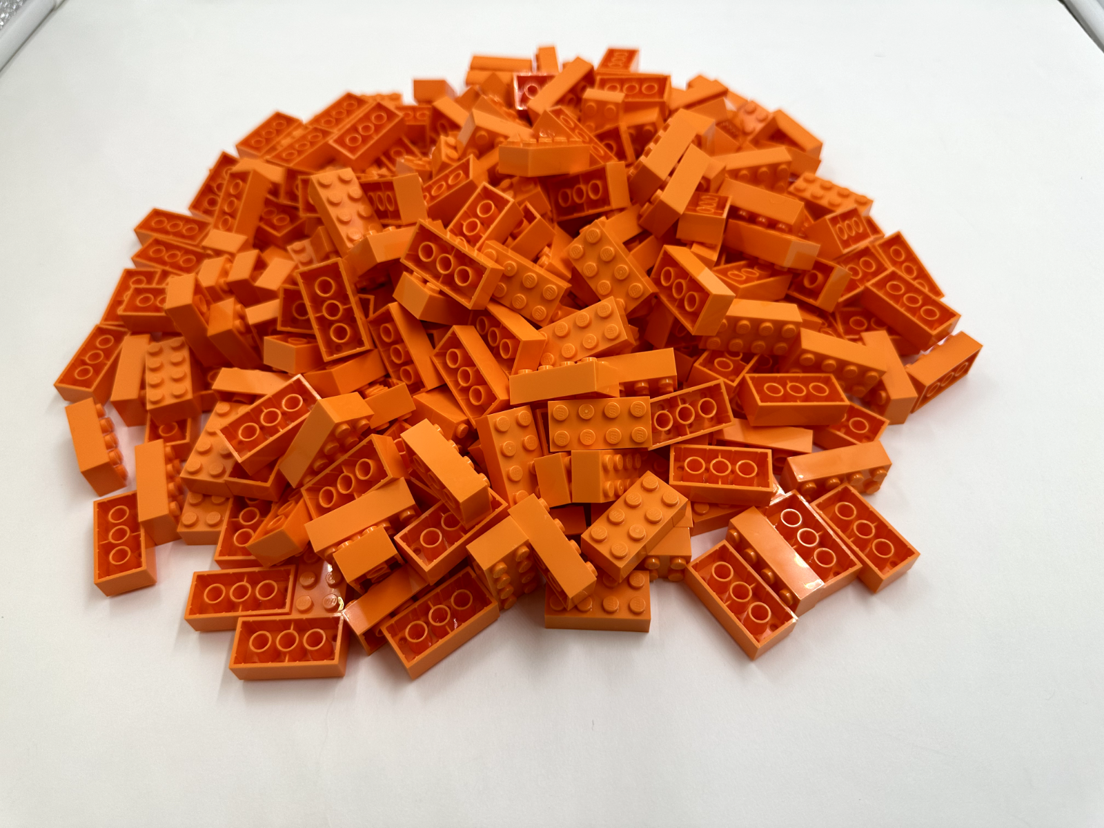 LEGO Pack of 200x New Orange Brick 2 x 4  BULK BRICKS