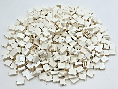 LEGO Pack of 200x New White Brick 1 x 2 x 2 BULK BRICKS