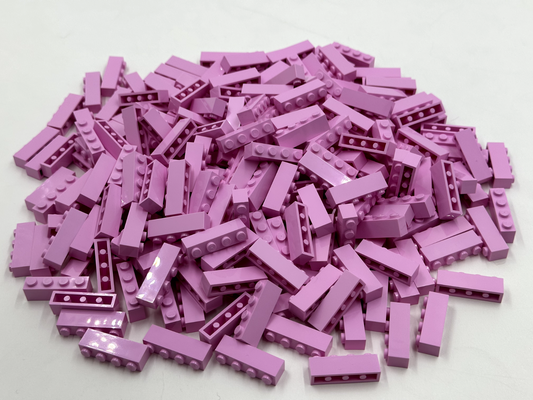 LEGO Pack of 200x New Bright Pink Brick 1 x 4 BULK BRICKS