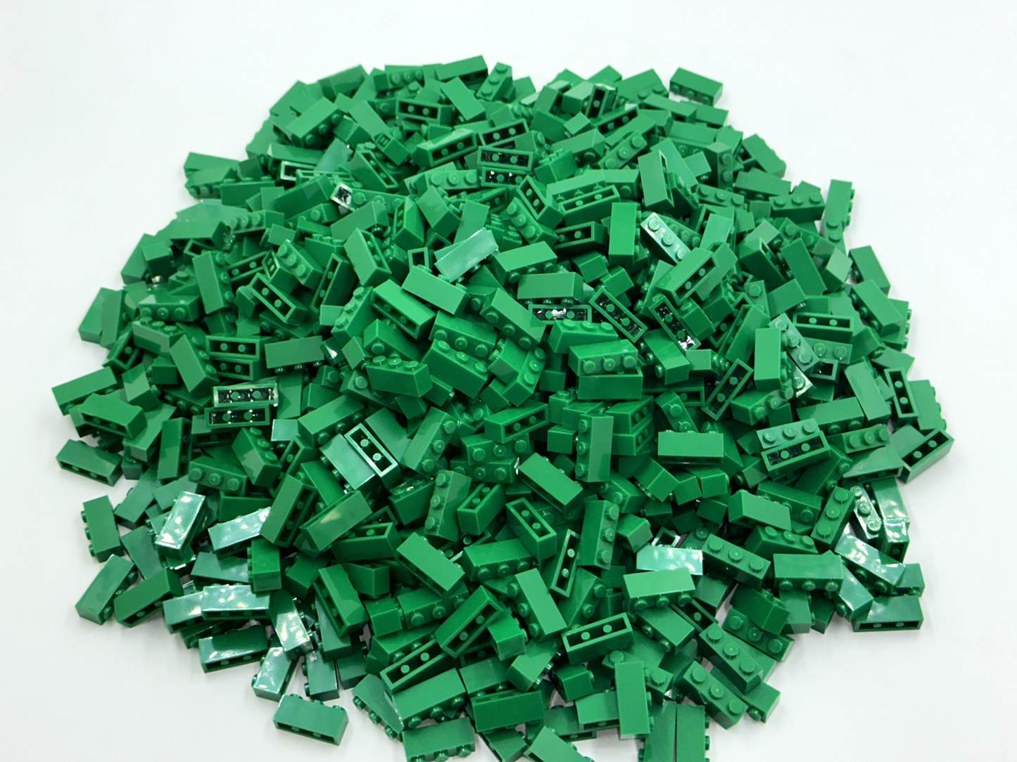 LEGO Pack of 100x New Green Brick 1 x 3 BULK BRICKS
