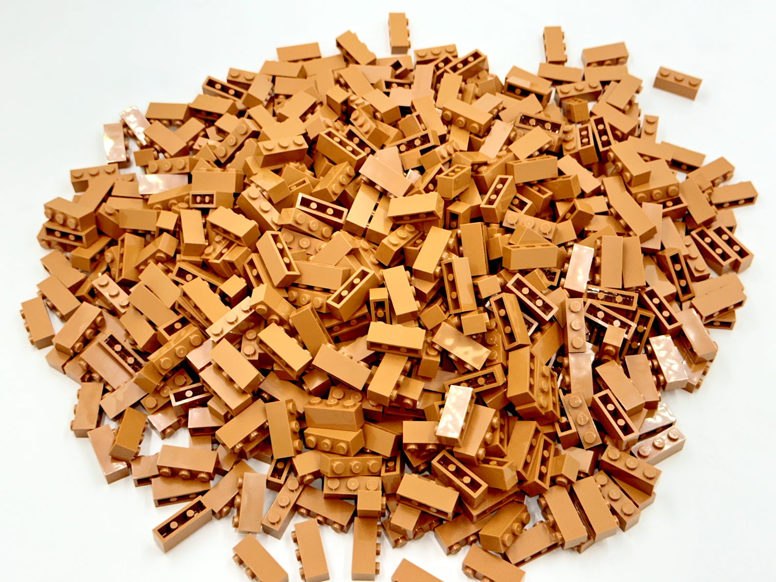 LEGO Pack of 200x New Medium Nougat Brick 1 x 3 BULK BRICKS