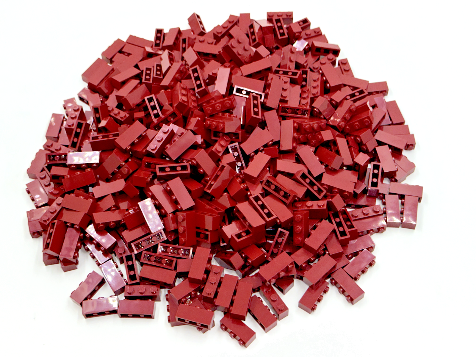 LEGO Pack of 100x New Dark Red Brick 1 x 3 BULK BRICKS