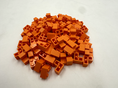 LEGO Pack of 200x New Orange Brick 2 x 2 Corner  BULK BRICKS