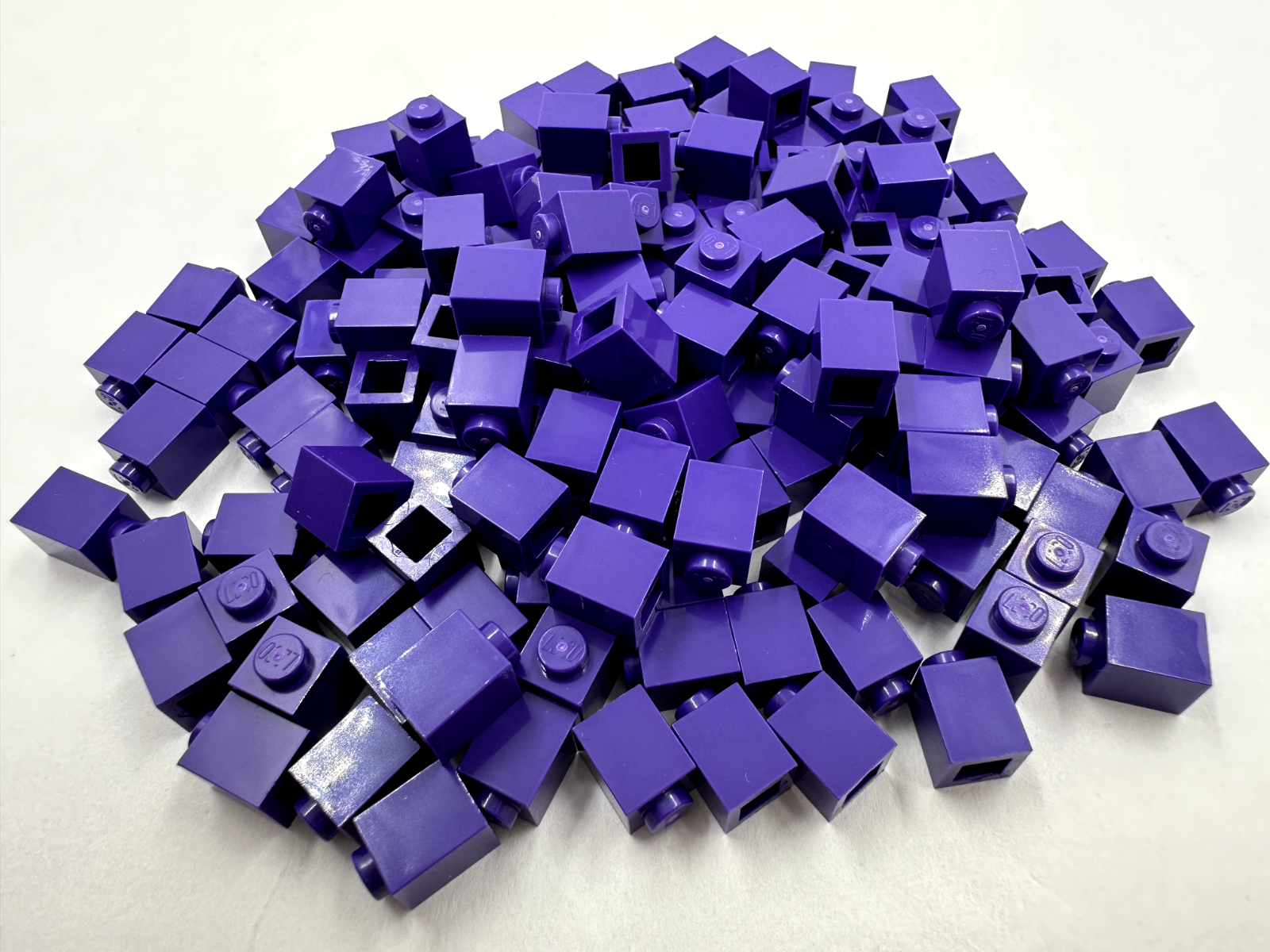 LEGO Pack of 200x New Dark Purple Brick 1 x 1  BULK BRICKS
